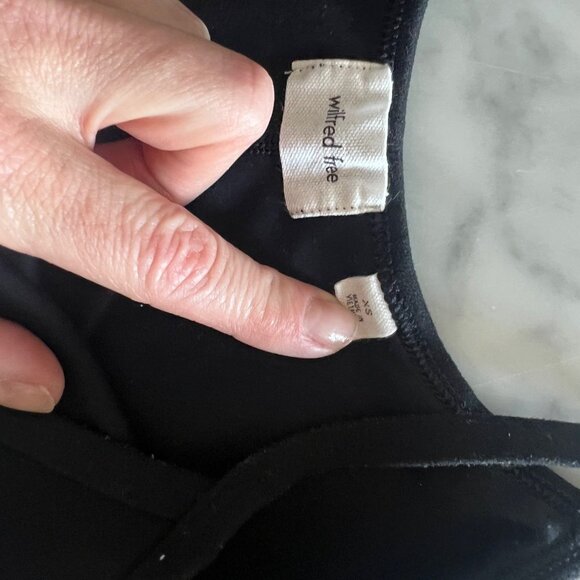 Wilfred Free Freestyle 7" Romper in Black - Size XS - Picture 5 of 6